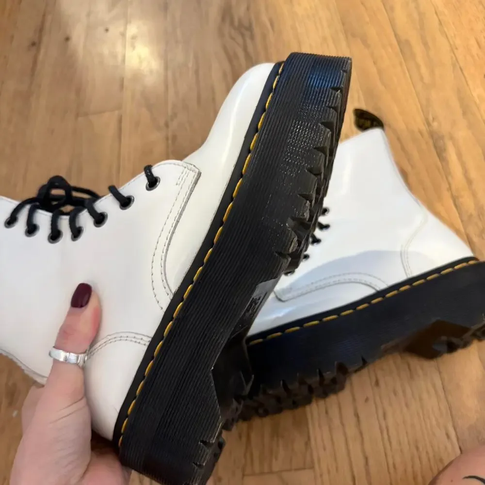 White jadon doc martens these